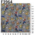 thumbnail image 1 of 45*145cm half yard game Super Mario and printed fabric polyester cotton Patchwork Sewing Dress Cloth Making, 1 of 5