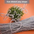 thumbnail image 4 of 400pcs 6mm x 12 Inch Silver Chenille Stem Pipe Cleaners, Pipe Cleaners Craft Supplies, for DIY, Creative Home Art Craft Decorations, 4 of 5
