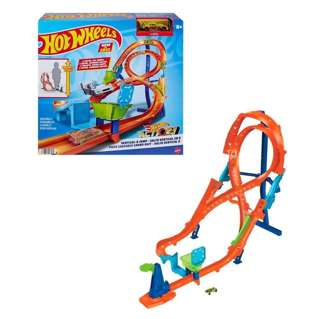 Pista de Juguete Hot Wheels Action Circuito Vertical en 8