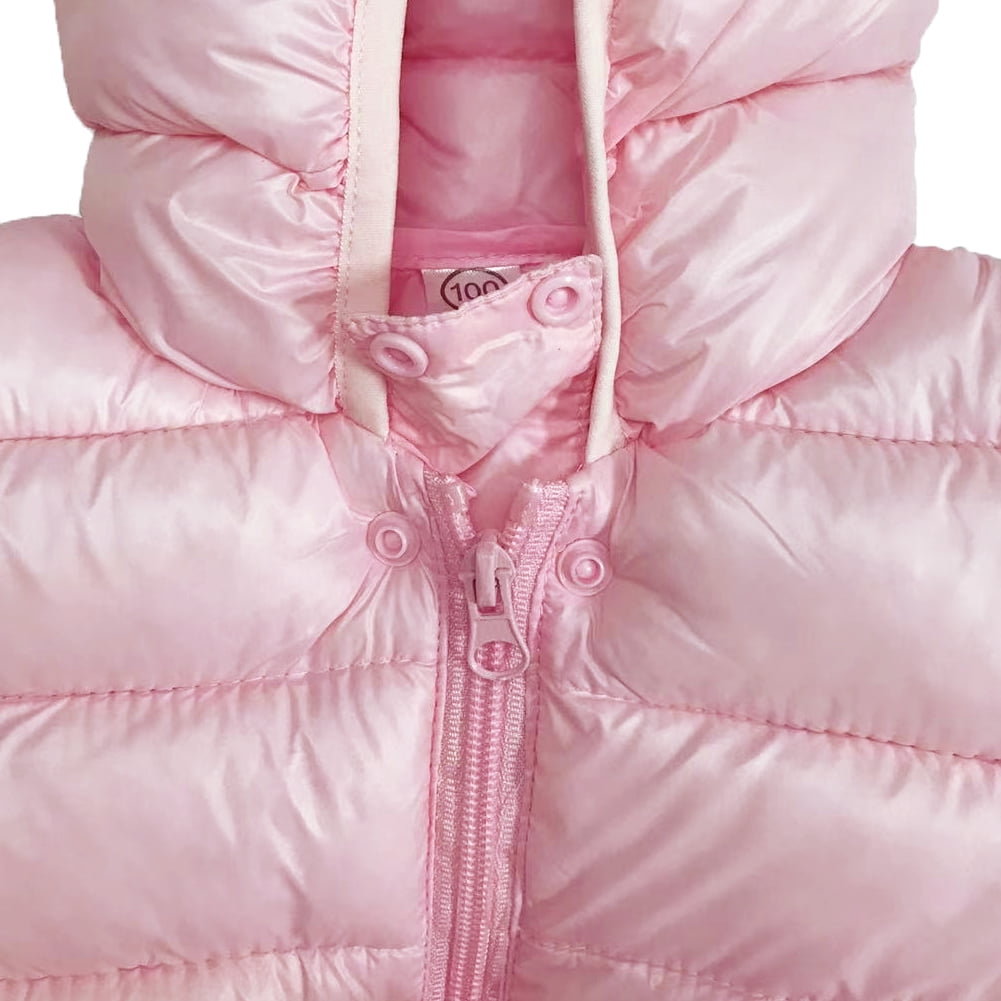 WIBACKER 2T 3T 4T 5T Winter Coats for Toddler Kid Baby Boy Girl Light Puffer Bear Hooded Down Jacket