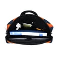 thumbnail image 5 of FORMRS 16" Laptop Bag Carrying Sleeve Case with Handle Travel Shoulder Briefcase, Green Abstract Wavy, 5 of 8