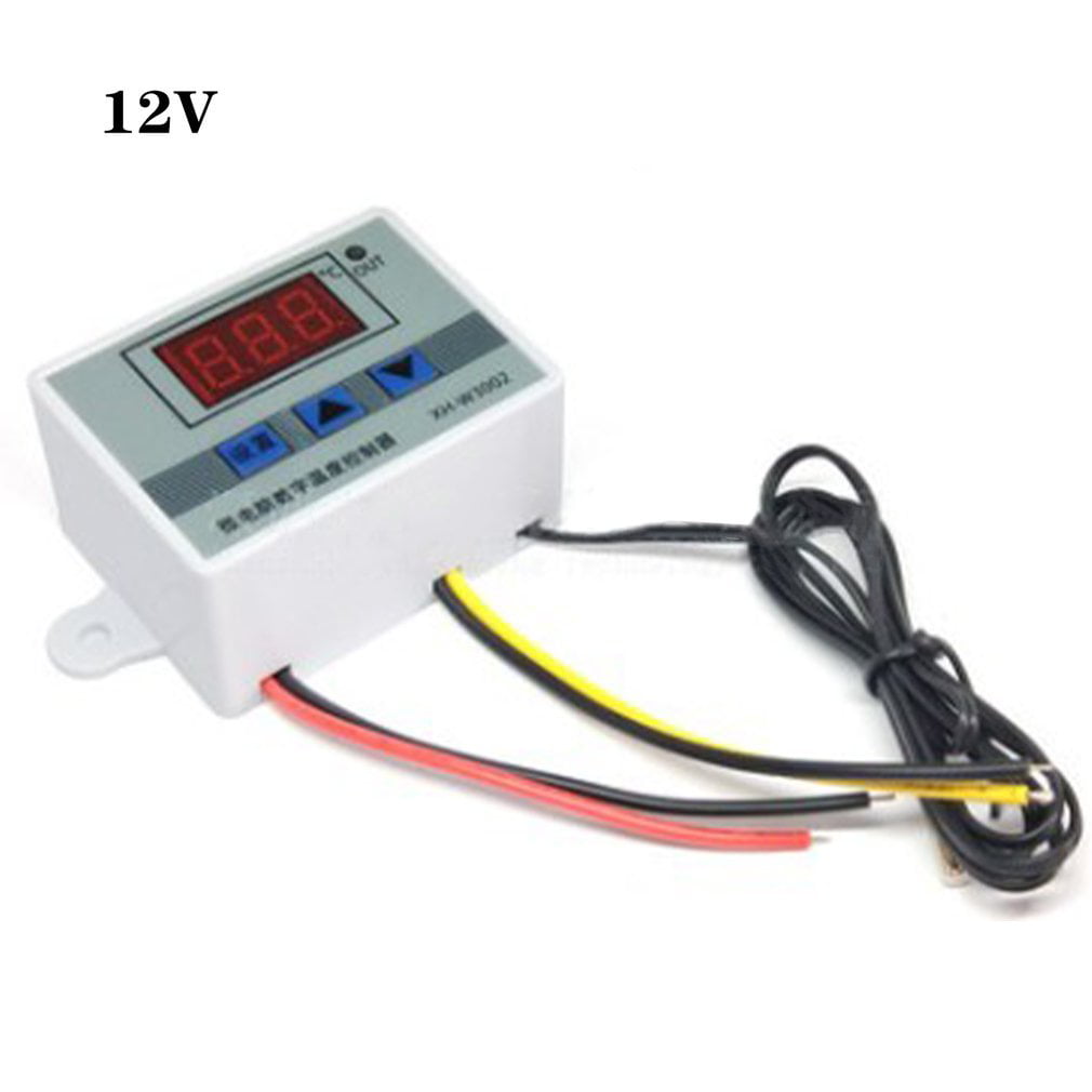 W3002 Digital LED Temperature Controller AC 110-220V Thermostat with Transformer 