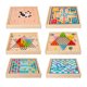 thumbnail image 2 of Ajedrez De Juego Multifunción Juego de aprendizaje familiar Juguetes para niños Juegos prácticos de escritorio para el hogar para 2-4 jugadores Sywqhk libre de BPA, 2 of 9