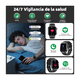 thumbnail image 2 of Reloj Inteligente Hombre Militar Impermeable Bluetooth Call Malubero Negro, 2 of 4