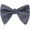 Dark Grey, variant on Men's Pre-Tied Bow Ties Oversized Satin Bow Tie Solid Formal Tuxedo Bowtie Necktie Adjustable Bowties for Wedding Party