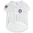 thumbnail image 2 of Pets First MLB Chicago Cubs Mesh Jersey for Dogs and Cats - Licensed Soft Poly-Cotton Sports Jersey - Small, 2 of 5