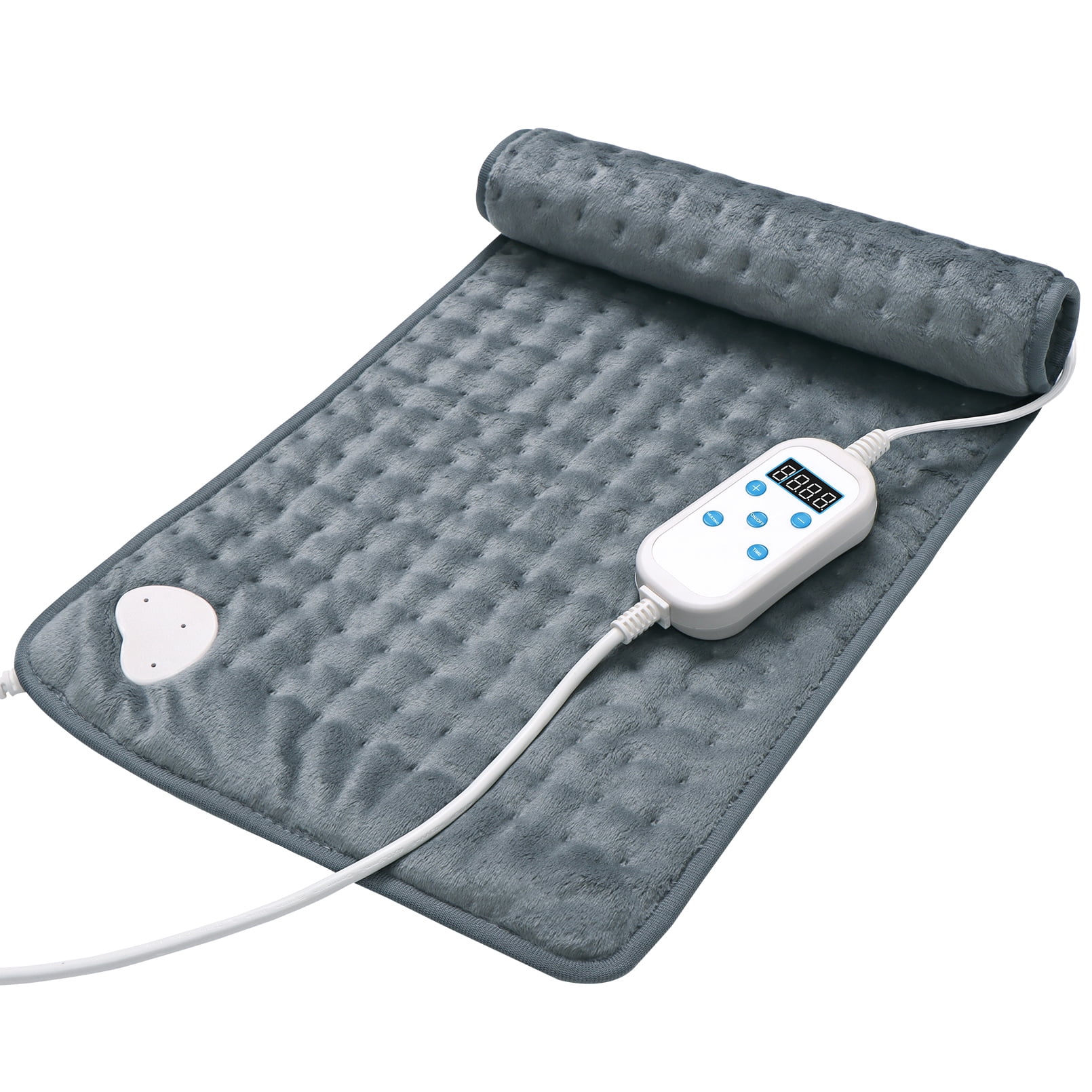 Microplush Electric Blankets Heating Pad Abdomen Waist Back Pain Relief