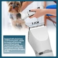 thumbnail image 2 of 4-in-1 Pet Grooming Clippers Professional Dog Hair Trimmer Set LCD Pet Hair Set White, 2 of 5