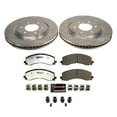 thumbnail image 3 of PowerStop Front Z36 Truck & Tow Carbon-Fiber Ceramic Brake Pad and Drilled and Slotted Rotor Kit Fits: FORD LINCOLN Select Models K8744-36, 3 of 9