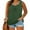 Army Green, variant on BRGZLK Women's Plus Size Tank Tops Fashion Solid Color V-Neck Sleeveless Top Loose Casual Summer Camisole Army Green XXXXXL