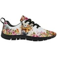 thumbnail image 4 of Customuart Fox Shoes Womens Running Shoes Flower Casual Sneakers Pink Size 7, 4 of 5