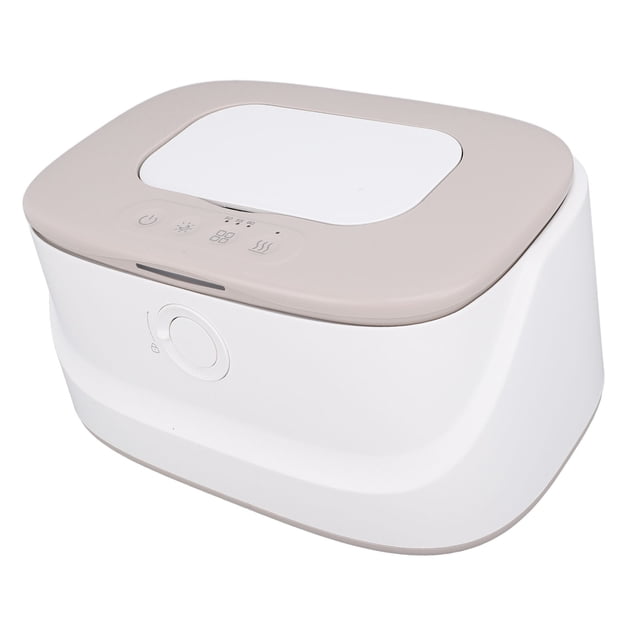 Calentador Toallitas Húmedas para Bebés con temperatura Ajustable, dispensador Calentador Toallitas Húmedas Gran Capacidad Luz Nocturna Fabricado Material de Alta Resistencia