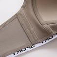 thumbnail image 6 of Wang6 Womens Plus Size Wireless Sports Bras Seamless Adjustable Straps Padded Workout Bras Full Coverage Running Yoga Gym Bralettes Grey 40, 6 of 7