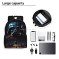 thumbnail image 6 of Darth Vader Backpack Funny Pattern College Laptop Schoolbag Large Capacity Daily Travel Hiking Sports Casual Daypack, 6 of 8