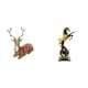 thumbnail image 1 of Figuras de reno, alce de resina, estatua de ciervo, adorno de caballo, elegante figura de animal, decoración de mesa, material resistente, adecuado pa, 1 of 8