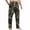 Dark Green #2, variant on Cargo Sweatpants for Men Big and Tall Loose Elastic Waist Sweatpants Camo Drawstring Lounge Pants Workout Thermal Lightweight Sweat Pants for Mens with Pockets, Ginger M