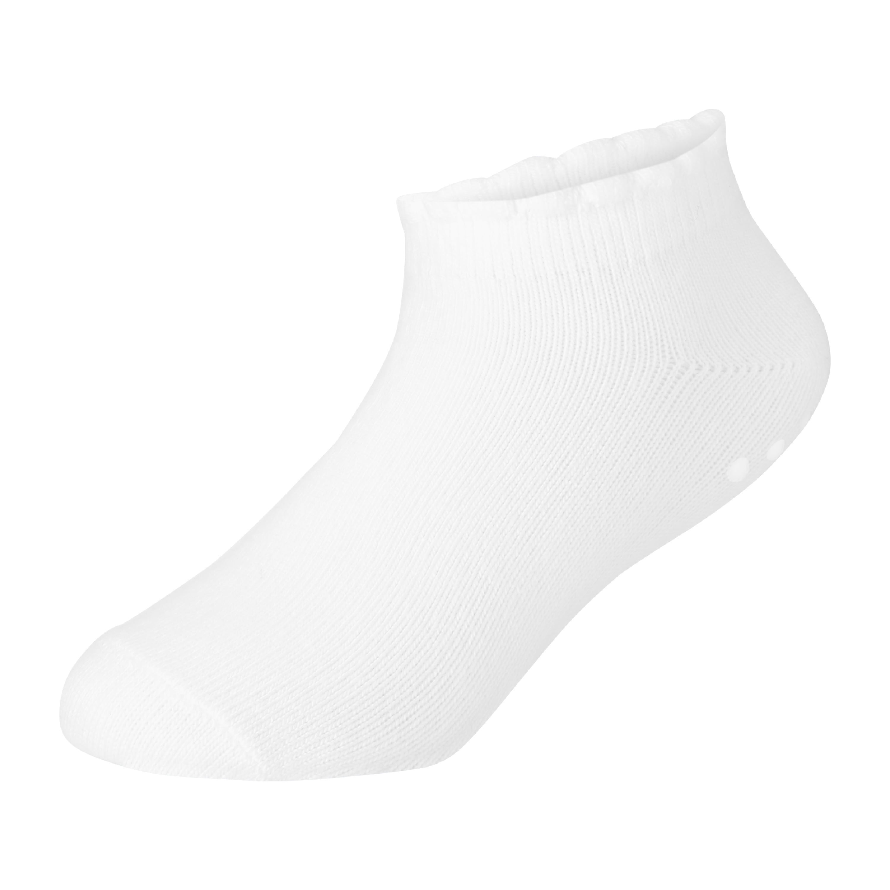 Hanes Girls Low-Cut Socks, 6 Pairs, Pure Comfort SuperSoft Low-Cut Socks for Infant and Toddler Girls