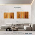thumbnail image 4 of Elephant Stock Our Rainy Sunset Wall Art - Horizontal Multi Panel Canvas - Living Room Wall Decor - Abstract Multi Panel - Red And Orange Decor By Ekaterina Ermilkina - 65" x 42", 4 of 8