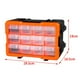 thumbnail image 4 of Estuche organizador de herramientas pequeño de almacenamiento con compartimentos de plástico para clavos, tornillos, D, 4 of 4