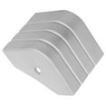 thumbnail image 1 of FUTUREORYY Silver Aluminum Pontoon Deck Corner Protector Anti Slip Guard for Boat Docking and Rail End Cover, 1 of 7