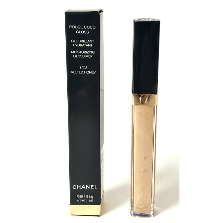 Chanel Beauty Rouge Coco Gloss Moisturizing Glossimer-712 Melted Honey  (Makeup,Lip,Lip gloss)