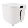thumbnail image 1 of Rice Holder Dispenser, Airtight Rice Dispenser 22 Lb Multipurpose Large Capacity Transparent Window  for Household, 1 of 7