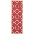 thumbnail image 1 of Safavieh Courtyard Red Indoor Outdoor Rug - Runner 2'3" x 8', 1 of 5