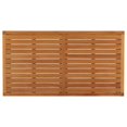thumbnail image 4 of Contemporary Modern Urban Designer Outdoor Patio Balcony Garden Furniture Coffee Side Table, Wood, Natural, 4 of 4