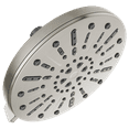 thumbnail image 1 of Delta 4-Setting Raincan Shower Head in Spotshield Brushed Nickel, 1 of 1
