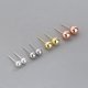 thumbnail image 3 of wholesale Juego de aretes de plata esterlina 925 para mujeres, diferentes tamaños, aretes pequeños, mini pernos de bola para perforaciones múltiples oso de fresa Hogar, 3 of 5