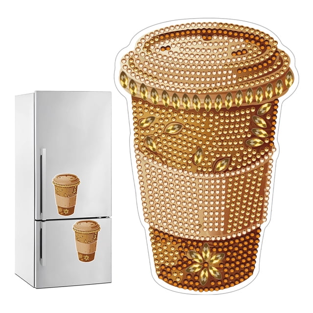 (BXT018) Imán para Refrigerador DIY Diamante Con Forma Especial Imán para Refrigerador Artesanal Comida Rápida