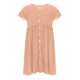 thumbnail image 3 of Falda oscilante de moda de verano para mujer Falda suelta de manga corta con orejas de madera de cintura alta con botones y cuello en V de color sólido Fridja  bnh3652, 3 of 7