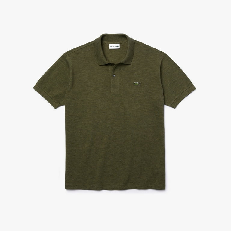 Lacoste KHAKI GREEN Classic Fit Polo Shirt, US Small(3