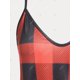 thumbnail image 4 of Top Cami de Talla Extra a Cuadros Rosegal  Camisetas sin mangas de talla grande, 4 of 5