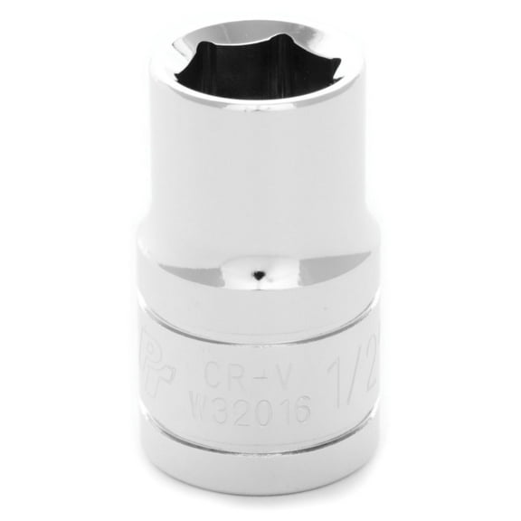 Wilmar W32016 1/2" Drive 6-Point Socket, 1/2"