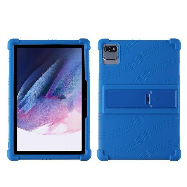 Case For Doogee T10/T10S Tablet Safe Shockproof Silicone Stand Cover Blue Doogee T10 T10S