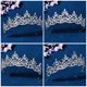 thumbnail image 3 of IDEANATEGRATE Accesorio Para Novia Con Tiara Plateada De Diamantes De Imitación, 3 of 8