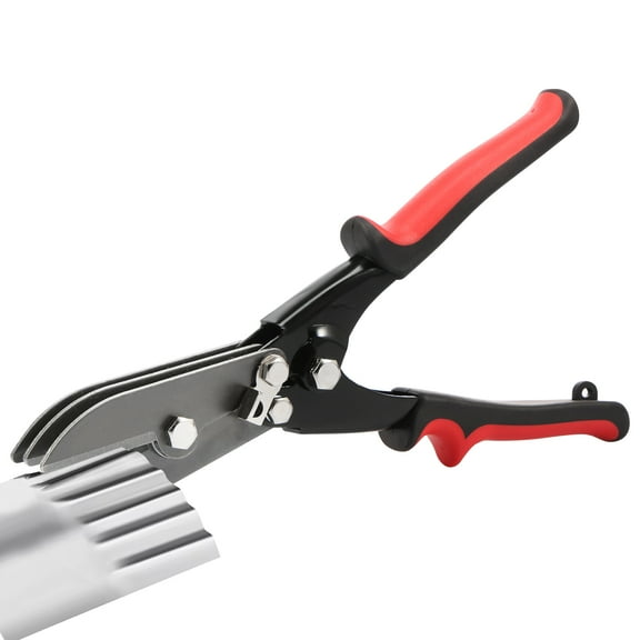 Ikoopy 5 Blade Sheet Metal Crimper with Nonslip Ergonomic Handle Crimps 22 Gauge Galvanized Steel Sheet Metal or 28 Gauge Stainless Steel for Downspout Stove Pipe