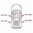 thumbnail image 3 of 2015-2016 Skoda Fabia Car Door Internal Handle Actuator 6V0837221A 6V08222A, 3 of 5