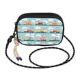 thumbnail image 2 of FORMRS Mini Crossbody Bag for Women Adjustable Rope Shoulder Casual Phone Purse, Cartoon Train Pattern, 2 of 7