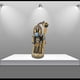 thumbnail image 2 of MORIN Imágenes |Santa Muerte Azteca| 41CM |(NEGRO), 2 of 5
