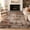 Rust Red/Multi, variant on 8x10 Rust Red Multi Washable Vintage Print Area Rug for Living Room