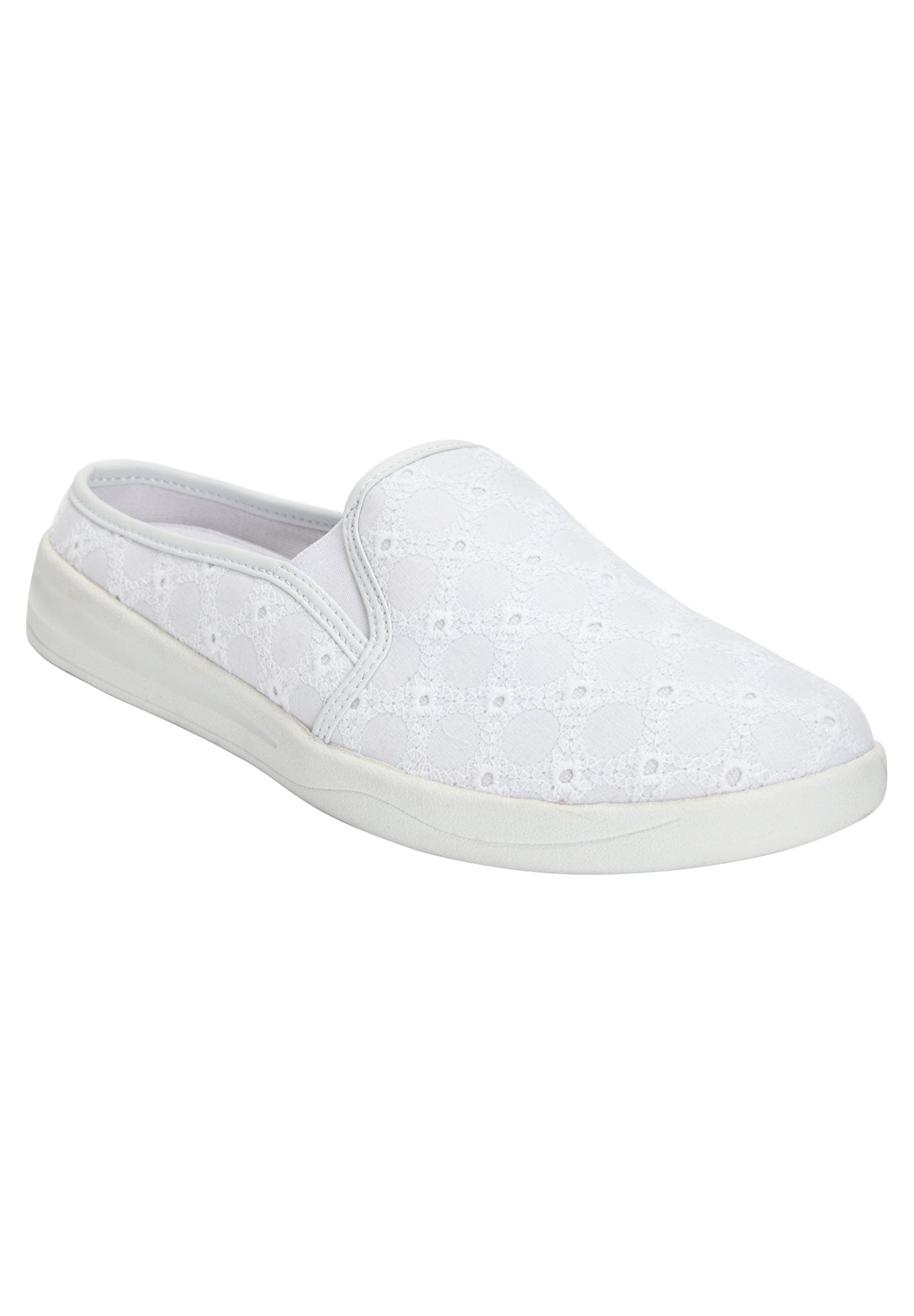 wide width mule sneakers