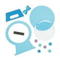 thumbnail image 2 of Snow Globe Picture Frame Magnet Christmas Craft Kit, Makes 12, Craft Kits, Winter, 12 Pieces, 2 of 4