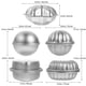thumbnail image 2 of WRITWAA 10Ud Para Bola De De Aluminio No Adhesivo Color Plata, 2 of 8