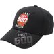 thumbnail image 1 of INDY 500 Gorra de béisbol texturizada de edición limitada para hombre, negro, L/XL, 1 of 4