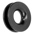thumbnail image 1 of Anillo de recuperación, cabrestante, polea de arranque, aleación de aluminio para ATV, UTV, camión, grilletes para barcos marinos, color negro, 1 of 12