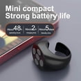 thumbnail image 4 of serony Bluetooth Phone Remote Control Wireless Down Page Wireless Portable Mini Controller Rechargeable Turning Rechargeable for Taking Photos Black, 4 of 9