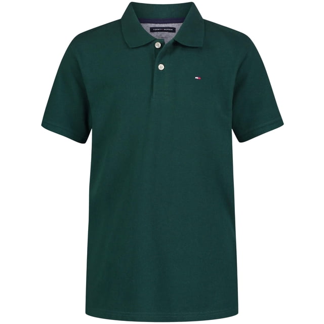 Polo Tommy Hilfiger de manga corta para niños Ivy 14-16 Rain