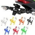 thumbnail image 4 of Motorcycle Adjustable License Plate Number Frame Mount Holder Bracket, 4 of 8